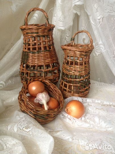 Плетеные изделия из бумажной лозы(скидки)