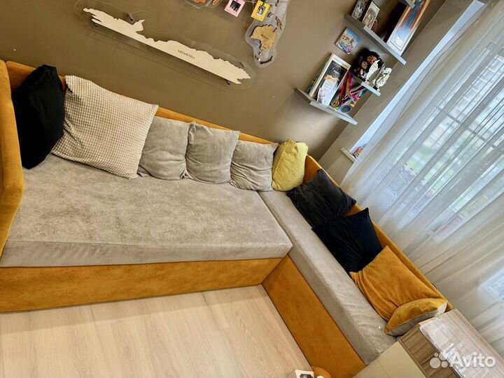 Угловой диван бу