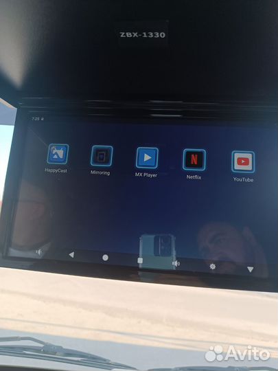 Магнитола android, потолочный