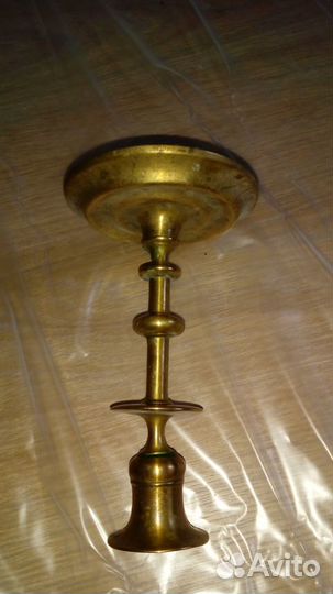 Подсвечник (Латунь). Подсвечник разборный