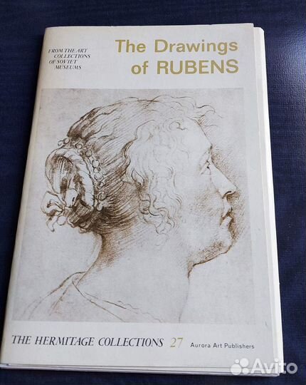 Открытки. Рисунки Рубенса. коллекция Эрмитажа