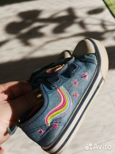 Кеды для девочки 25