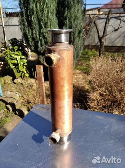 Дефлегматор 1 5 дюйма медный
