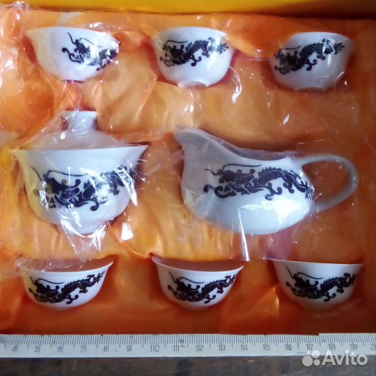 Китайский чайный сервиз-хамелеон