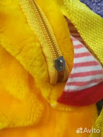 Рюкзак- мягкая игрушка- Винни пух