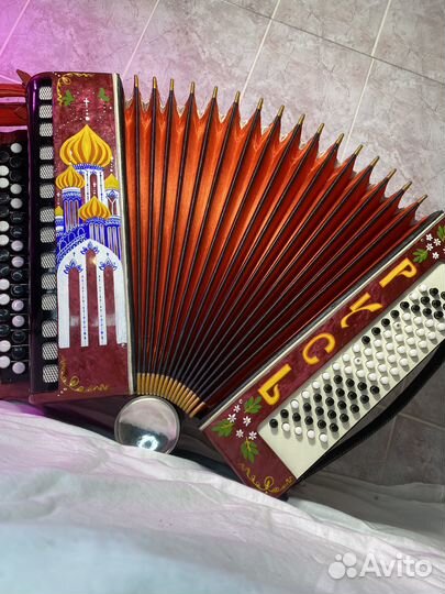 Баян Лёгкий с Росписью Заказной Русь