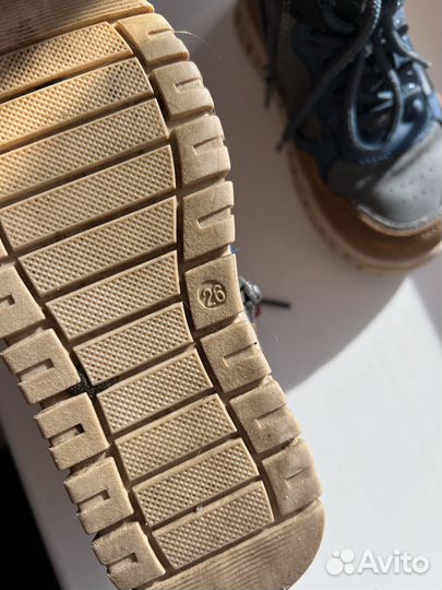 Ботинки осенние детские 26