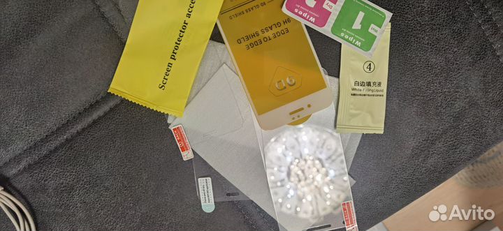 Защитное стекло на iPhone 5, 5s, se, 7