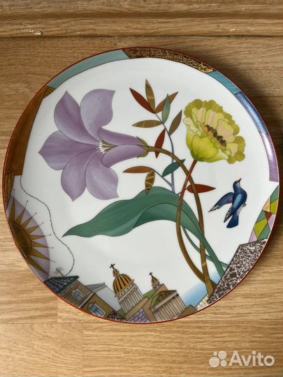 Ваза и тарелка Императорский Фарфор ифз