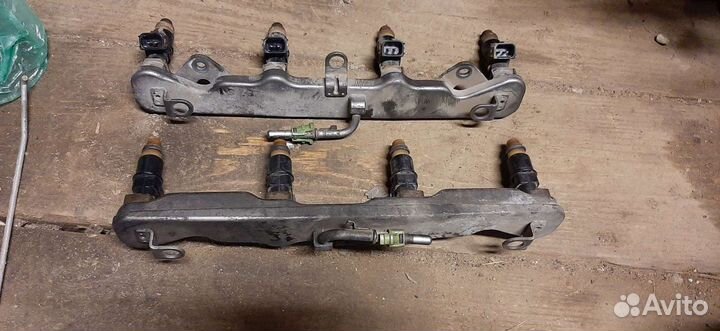 Рампа с форсунками на хонду цивик 4Д