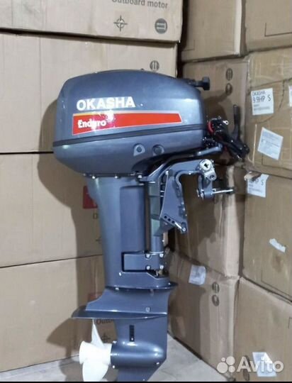 Лодочный мотор okasha 9,9(15) л.с. / Yamaha новый