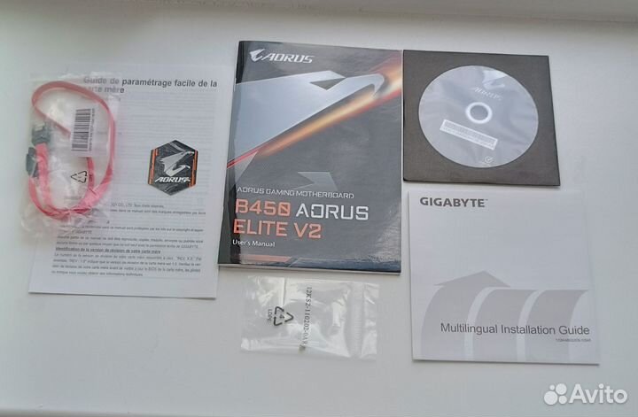 Материнская плата Gigabyte B450 Aorus Elite V2