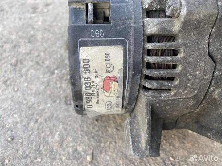 Генератор на opel omega b