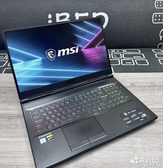 Игровой MSI GL75 i5/GTX1660ti 6gb/16озу/128+1000gb