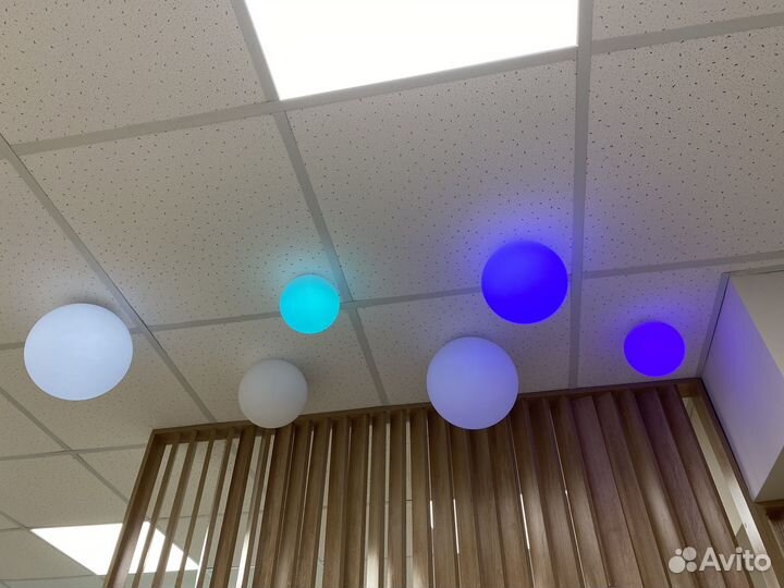 Гирлянда потолочные шары