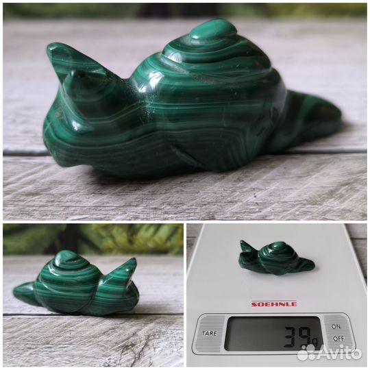 Фигурки из малахита