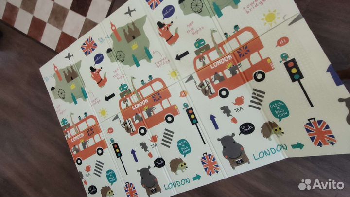 Коврик складной для ползания