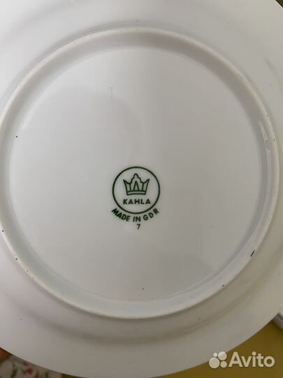 Фарфор гдр kahla