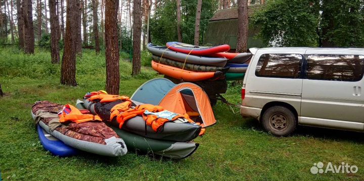 Байдарка Хатанга спорт 3, тревел 3, спорт 2