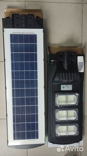 Уличный LED светильник на солнечных батареях