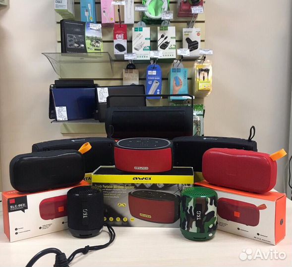 Музыкальный центр портативная блютуз колонка новая