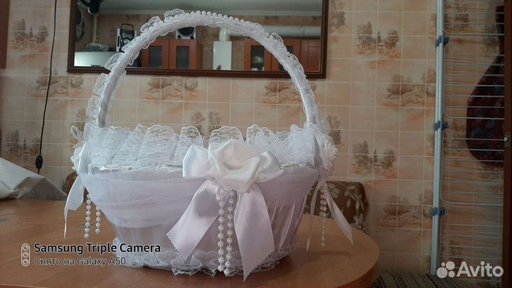 Корзинка свадебная