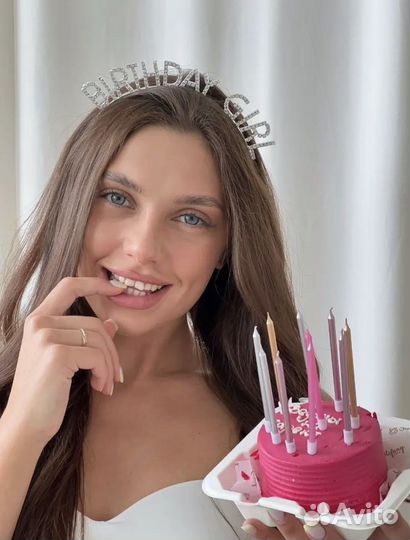 Ободок со стразами