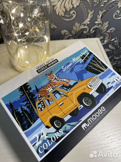 Новые Акриловые маркеры кисть для рисования Mobee