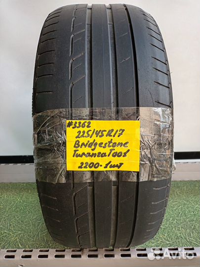 Bridgestone Turanza T001 225/45 R17