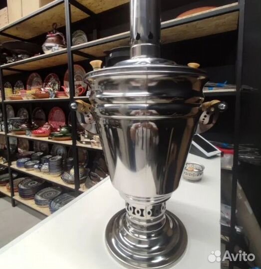 Самовар тульский на дровах