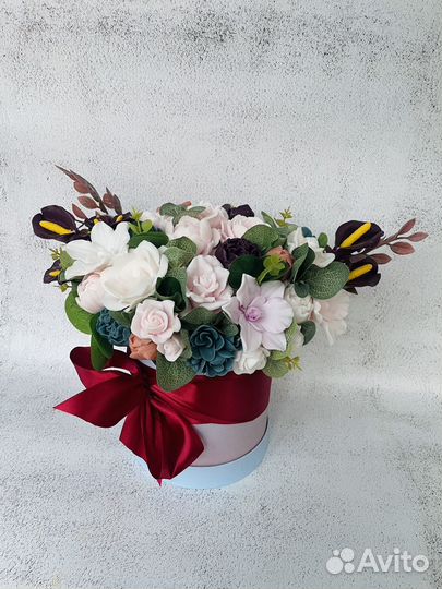 Букет цветов из мыла. Мыло ручной работы. Мыльная