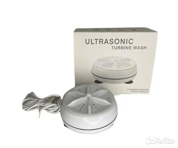 Ультразвуковая портативная стиральная машинка