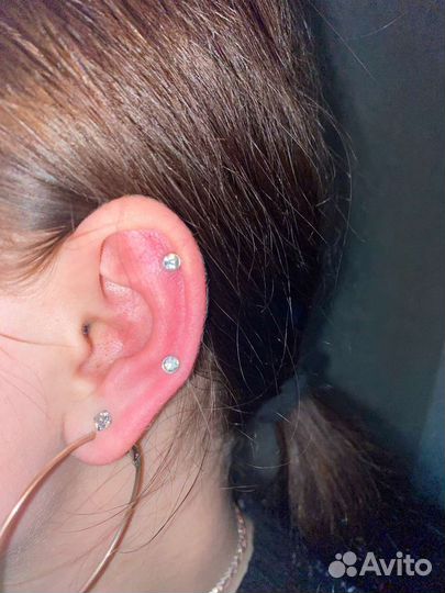 Прокол ушей/крыла носа