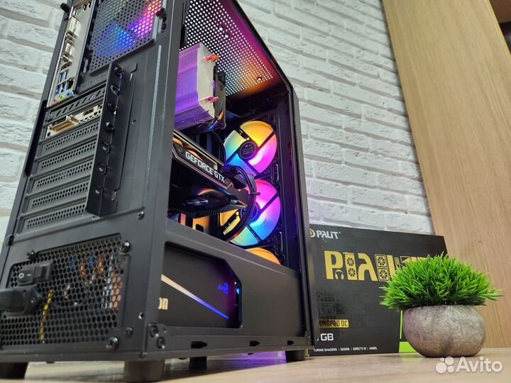 Игровой пк gtx 1660super/Ryzen 5/16gb