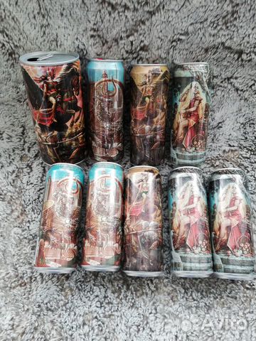 Пустые пивные банки Fax коллекционные