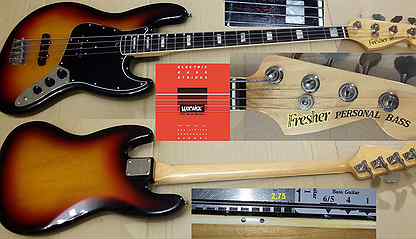 Japan Jazz Bass и Precision 70-80х, Fender и др