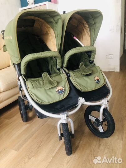Bumbleride indie twin коляска для двойни