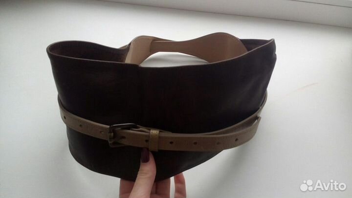 Пояс/ремень/кушак женский новый кожаный