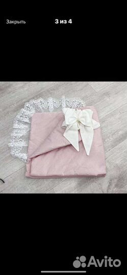 Детское одеяло на выписку