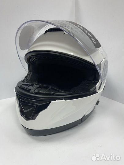 Шлем модуляр новый белый XS/S