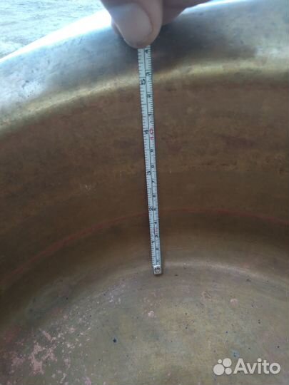 Таз латунный на 8-10литров