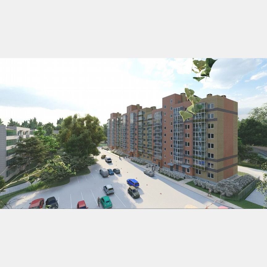 1-к. квартира, 38,1 м², 2/9 эт.