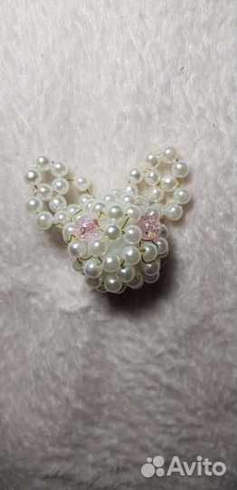 Кицунэ с кристальными глазами амигуруми