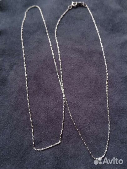 Цепочка из белого золота