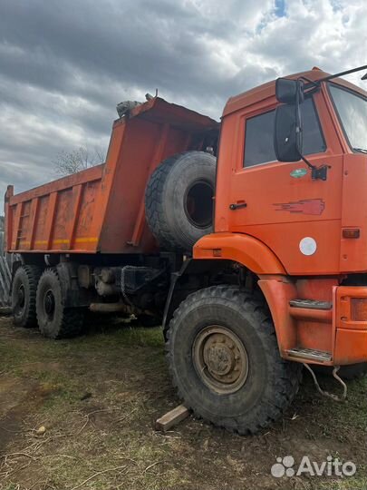 Самосвал 10м³ КАМАЗ 65222, 2012