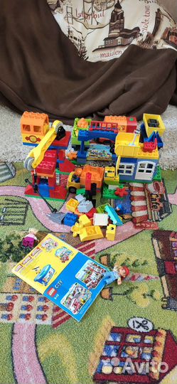 Lego duplo железная дорога