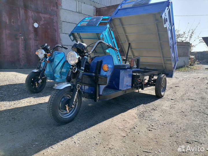 Грузовой электротрицикл