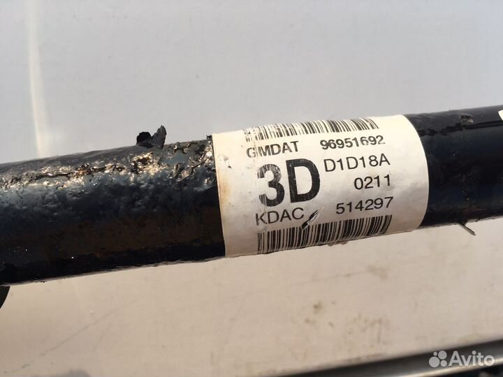 Chevrolet lacetti правый привод