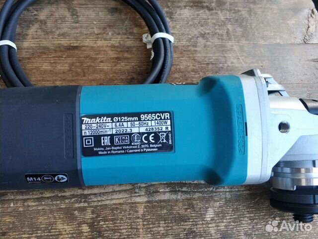 Ушм болгарка makita 125 9565CVR