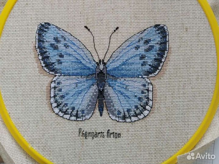 Схема для вышивания,остатки от набора